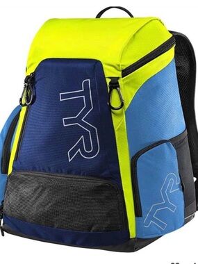 Alliance Backpack TYR, 30L Capacity, Wet and Dry Compartments, Team Colors